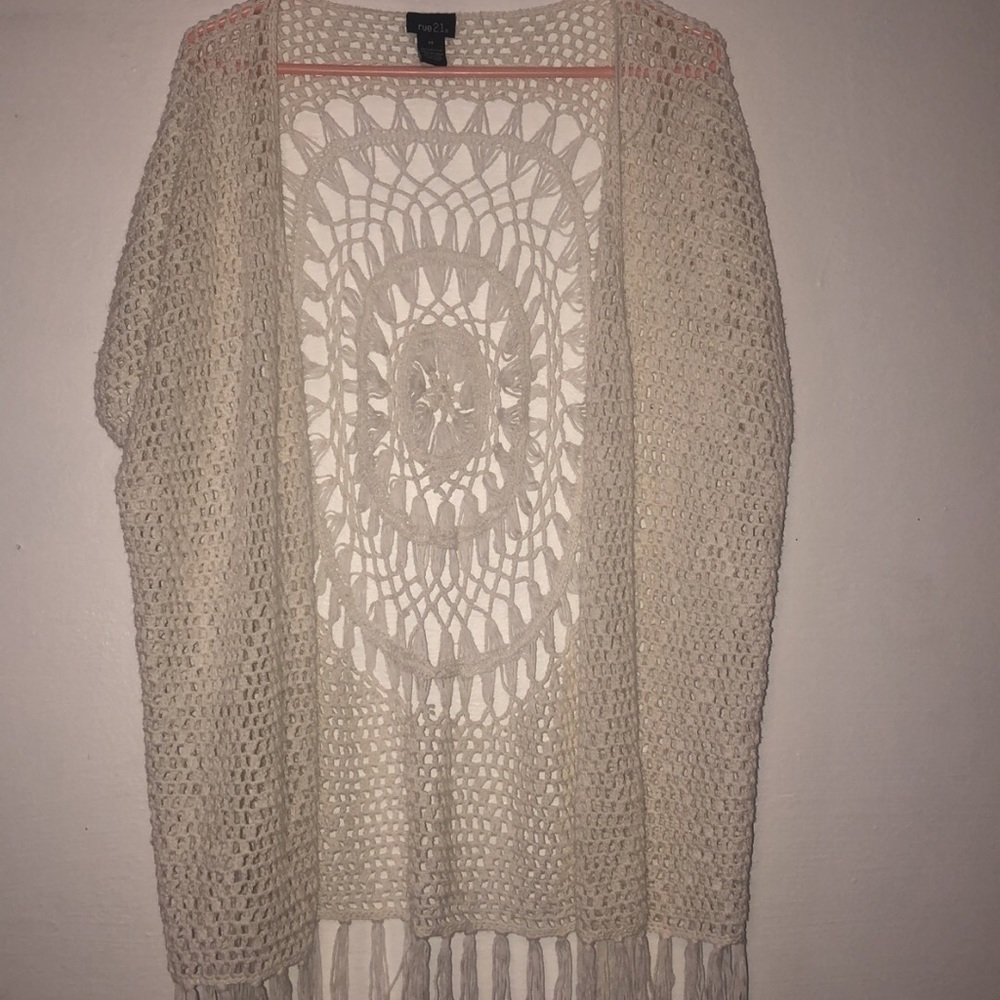 White sweater